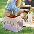 thumbnail image 5 of Hard Pet Carrier for Dogs & Cats Travel Crate with Ventilation, Front-Loading Door, Lightweight for Car, Camping, Hiking â Small Dog Crate & Cat Cage for Safe Transport, 5 of 9