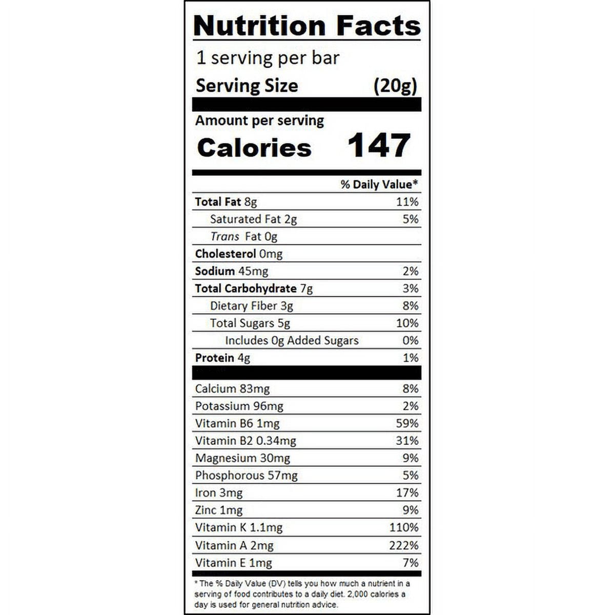 Creator Wellness Moringa Protein and Energy Bars, 10 Count.