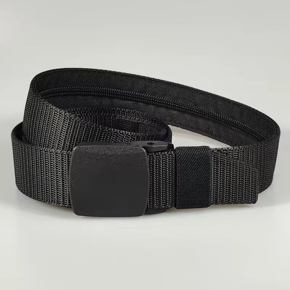 TYPPKMM Travel Anti Theft Belt Waist Bag Women Portable Hidden Money Strap Wallet Waist Pack for Men Hiding Security Belt for Cash Passport Essentials