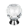 thumbnail image 2 of Uxcell 30mm Diamond Crystal Glass Drawer Knobs for Kitchen Cabinet Cupboard,1/6/8/10/20Pcs,High-gloss, 2 of 7