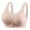 Beige, variant on Utoimkio Womens Sports Bras Woman's Plus Size Comfortable Breathable Bra Underwear No Underwire