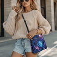 thumbnail image 4 of ZUXONGSY Hummingbird Cherry Blossom Print Shoulder Bag for Women Fashion Crossbody Travel Purse Waterproof Satchel with Adjustable Wide Strap for Dating Workout, 4 of 7