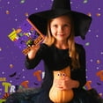 thumbnail image 7 of Halloween Party Supplies Kit Serve 25, Halloween Witch Pumpkin Design Includes Disposable Dinner Plates, Dessert Plates, Napkins, Cups and Tablecloth, Perfect for Halloween Birthday Party Decorations, 7 of 7