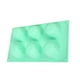 thumbnail image 4 of Injueey Molde de pastel de color aleatorio, 6 ranuras en forma de cristal, bandeja para hornear pasteles, molde de silicona con forma de bola Herramientas y accesorios para hornear, 4 of 6
