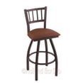 thumbnail image 3 of XL 810 Contessa 36" Swivel Extra Tall Bar Stool with Black Wrinkle Finish and Canter Storm Seat, 3 of 7