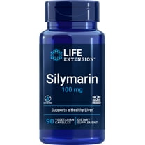 Life Extension Silymarin – Milk Thistle Extract – Supports Liver Health – Gluten-Free, Non-GMO, Vegetarian – 90 Capsules