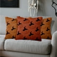 thumbnail image 7 of Sanmadrola Fall Pillow Covers 18x18 Throw Pillow Cases Set of 2 Halloween Thanksgiving Autumn Decorations Pumpkin Soft Plush Faux Fur Wool Couch Cushion Case for Sofa Bedroom Living Room Home Decor, 7 of 7