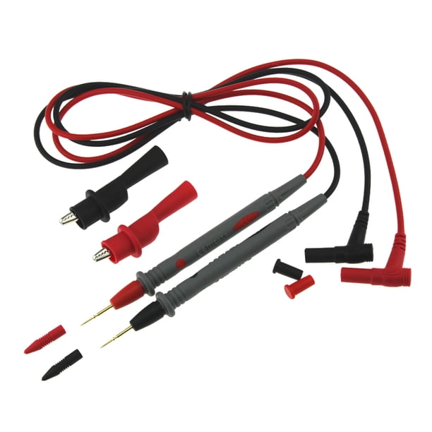 Multímetro Pluma de alambre Multímetro digital Sonda 10A Accesorio de probador de pin de aguja de prueba universal 1 par GeweYeeli GJ2832-01