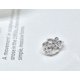 thumbnail image 4 of Pendientes de aro Niñas Patas Perros Pendientes Plata 925 Aros Niños Pata de gato Pendientes Aro Pendientes Hipoalergénicos Espárragos para mujeres Joyas de Navidad Joyas para niños Hija Mujeres Xemadio CDWJ234, 4 of 4