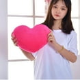 thumbnail image 4 of vnanda Heart Shaped Pillow Plush Love Heart Pillow Soft Heart Shaped Throw Sleeping Cushion Stuffed Toy Sofa Couch Bed Decoration Valentine's Day Girlfriend, 4 of 8