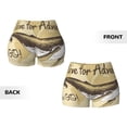 thumbnail image 5 of Naloa We Live for Adventure Biker Shorts for Women Seamless Scrunch Short Women’s Yoga Shorts for Gym Running Sport Shorts - Medium, 5 of 9