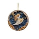 thumbnail image 4 of RKSTN christmas deals 8CM/3.14IN Christmas Mysterious Navy Blue And Gold Pendant Christmas Acrylic, 4 of 5
