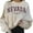 Beige, variant on Women Sweatshirt Sweat Shirts Women Long Sleeve Oversized Pullover for Women Grey Sweatshirt Winter Sweatshirts for Women Street Style