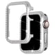 thumbnail image 2 of Estuche de diamantes para Apple Watch Series 9 8 7 41 mm 45 mm, cubierta de parachoques de metal para iWatch 9 8 6 SE 40 mm 44 mm, marco ultrafino protector, 2 of 5