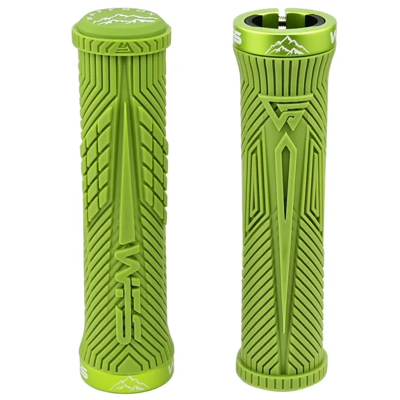 WFS Volatus MTB Grip –Lock-on,Anti-Slip , Single Clamp Bike Handle, Olive, GP27HH-OLV