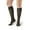 Black, variant on Ames Walker AW Style 380 Signature Sheers 30-40 mmHg Extra Firm Compresson Closed Toe Knee High Stockings Black Xlarge