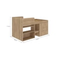 thumbnail image 4 of Cama Multifuncional Individual C/Mesa De Estudio Roble BB08, 4 of 4