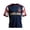 Dark Purple, variant on England 2026 Soccer Cup Fan Jersey for Men, Short Sleeve Crew Neck Shirt with Red & White Cross Pattern, Breathable Athletic Top, 1 PC Pink S