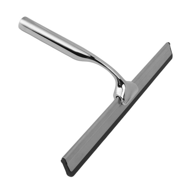 Shower Glass Squeegee, Multi Purpose Shower Squeegee Stainless Steel for Kitchen Room Squeegee,Squeegee with Suction Cup Hook,Squeegee with Self Adhesive Hook,Squeegee with S