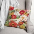thumbnail image 3 of Creative Products Traditional Florals 20 x 20 Spun Poly Pillow, 3 of 3