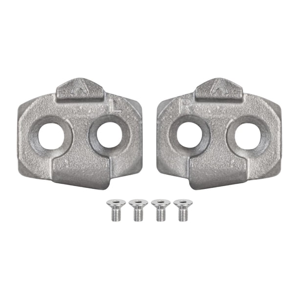 2 calas para zapatos de bicicleta, calas para pedales, accesorios para bicicletas, antideslizantes para sistemas de reparación de pedales autoblocante