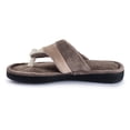 thumbnail image 2 of Roxoni Womens Terry Multicolor Striped Thong Slipper -sizes 6 to 11.5 -style #3106, 2 of 4