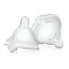 Evenflo Balance + Wide Neck BPA-Free Silicone Medium Flow Baby Bottle Nipple - 3 Months+, 2ct