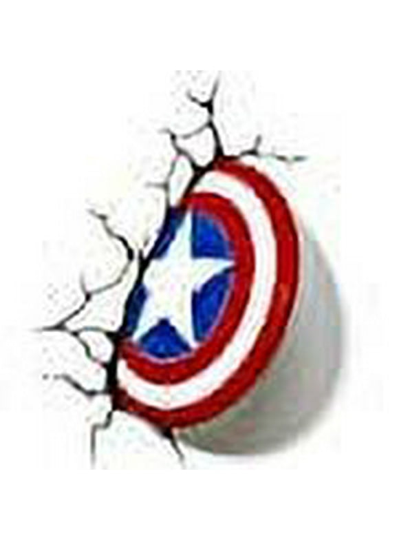 3DLightFX Marvel Avengers Captain America 3D Deco Light