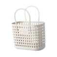 thumbnail image 3 of Organizador de canasta de cadidos de Organizador de desagüe hueco de Multifunción Shower Tote Almacenamiento para el Beige pequeño, 3 of 8