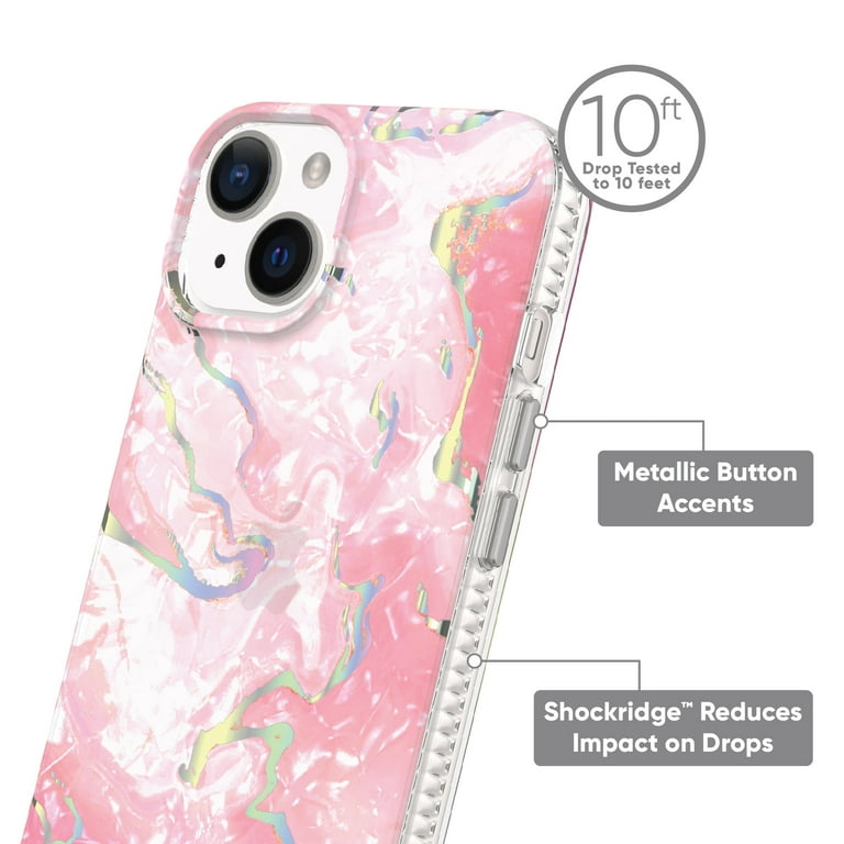 onn. Phone Case for iPhone 14 / iPhone 13 - Pink Pearlescent onn. Phone Case for iPhone 14 / iPhone 13 - Pink Pearlescent