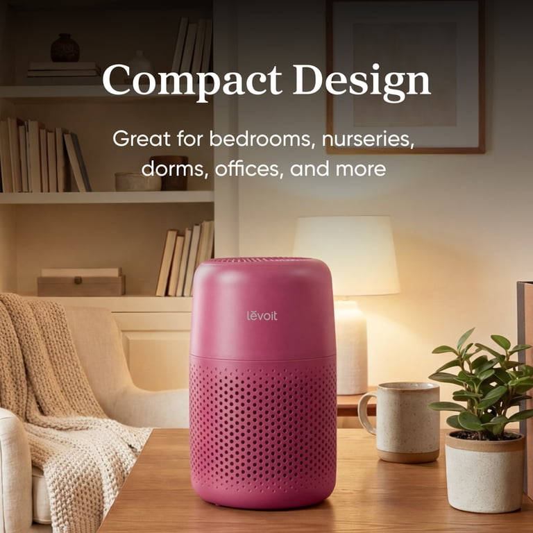 Levoit Core Mini with Night Light 253 Sq Ft 3-Stage Original