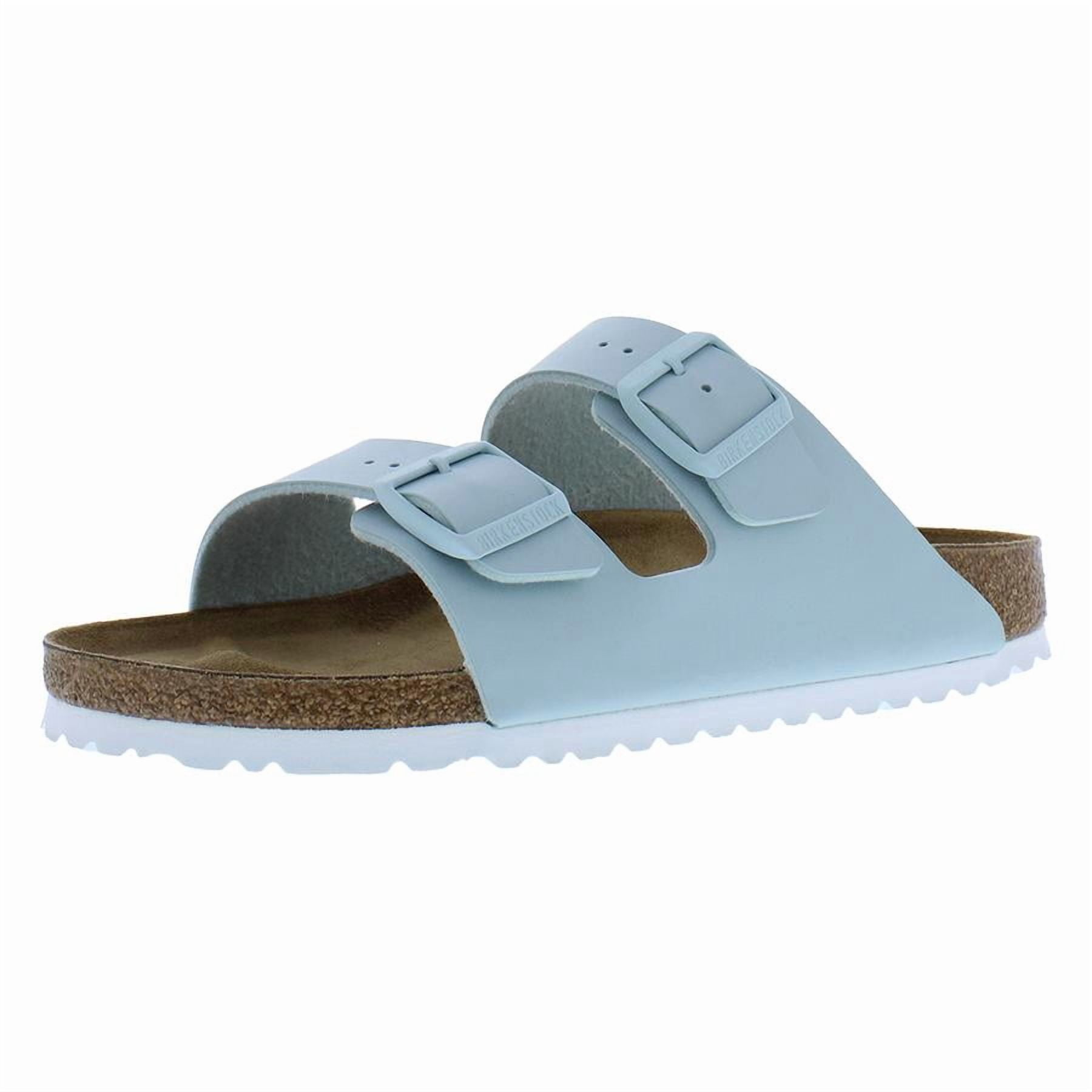 Birkenstock Arizona Narrow Unisex Shoes Size 6, Color: Surf Green