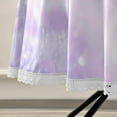 thumbnail image 4 of Coolnut Light Purple Snowflake Round Tablecloth 60In,Waterproof Round Table Cloths with Umbrella Hole and Zipper,Party Patio Table Covers for Outdoor Backyard /BBQ/Picnic, 4 of 7