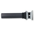 thumbnail image 4 of Tapón de desagüe de acero inoxidable negro para lavabo de baño, 4 of 14
