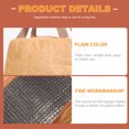 thumbnail image 4 of unbranded Bolsa Térmica De Kraft Marrón Impermeable Con Para Almuerzos Reutilizable Y Portátil, 4 of 6
