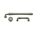 thumbnail image 3 of Baldwin 4380050 18 in. CTC Couture Appliance Pull, Satin Brass And Black, 3 of 3