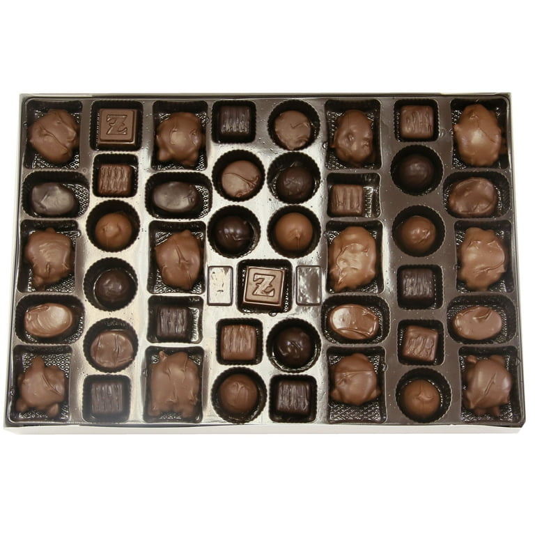 Zachary, Our Finest Assorted Chocolates, 3 lb. Holiday Gift Box 