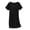 Black, variant on Cotton Nightgowns for Women Oversized Sleepshirt Tshirt Night Gown Short Sleeve Night Shirt Casual Soft Sleepwear