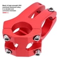 thumbnail image 4 of LUNJE 25.4x35MM Bike Handlebar Short Stem Riser Aluminum Alloy Bicycle Hollow StemRed, 4 of 4