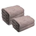 thumbnail image 1 of XHT MOTOR- 5pc Heavy Duty Textile Moving Blanket 80" x 72" Furniture Packing Pad Tree keep warm [ET-HOME009 X5PC-Brown], 1 of 5