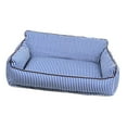 thumbnail image 2 of Sofá cama para gatos, condominio para gatos, lavable, decoración del hogar, cama antideslizante para perros en el exterior, sofá cama para mascotas Azul 56cmx47cmx23cm, 2 of 8