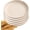Beige, variant on 5Pcs Dinner Plates Wheats Straw Plates Set Unbreakable Reusable,Lightweight,Smooth Edge Plate Dishwasher & Microwave Safe (Pink,8 inch)
