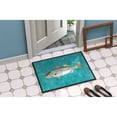 thumbnail image 2 of Carolines Treasures 8720MAT Striped Bass Fish Doormat 18x27 27"L x 18"W multicolor, 2 of 4