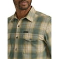 thumbnail image 3 of Wrangler® Men's Outdoor Long Sleeve Shirt with UPF 30+ Protection, Sizes S-5XL, 3 of 5
