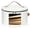 White, variant on Round Hat Box, Stackable Felt Hat Boxes for Women Storage, Foldable Premium Hat Travel Case with Dustproof Lid, Space Saving Hat Organizer (Grey)