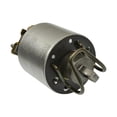 thumbnail image 3 of CarLights360 For GMC Sierra 2500 HD Classic 2007 Starter Solenoid | Black, Silver | Stud Terminal | Male Terminal | 48.514 Millimeters Length | 4.318 Millimeters Lug Hole Diameter | 97729075, 9800775, 3 of 4