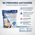 thumbnail image 2 of Ready America 24-Hour Emergency Meal Kit, 1 Person, Emergency Food with Utensil Set, Augason Farms, 2 of 6