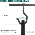 thumbnail image 2 of Ceiling Bike Storage Racks for Garage, Indoor Bike Storage Hanger with Adjustable Bike Hooks for 8 to 16 Bikes, 2 of 10
