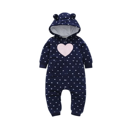 

Baby onesie Romper Long-sleeved Fleece Baby Clothes Romper Multicolor Baby Romper Fragarn