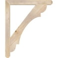 thumbnail image 3 of Ekena Millwork 3 1/2"W x 36"D x 44"H Olympic Craftsman Smooth Bracket, Douglas Fir, 3 of 4